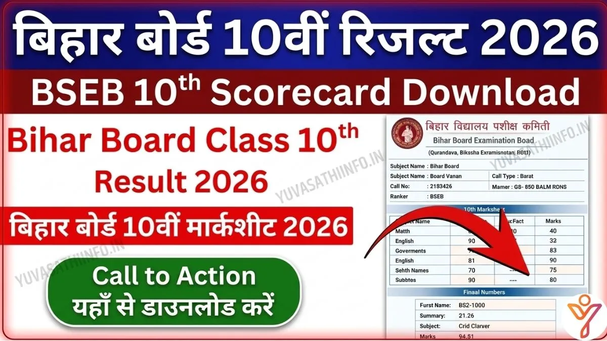 Bihar Board 10th Result 2026