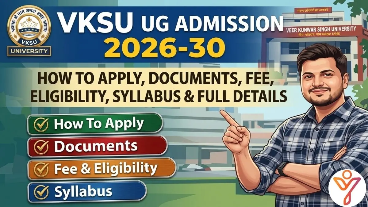VKSU UG Admission 2026-30